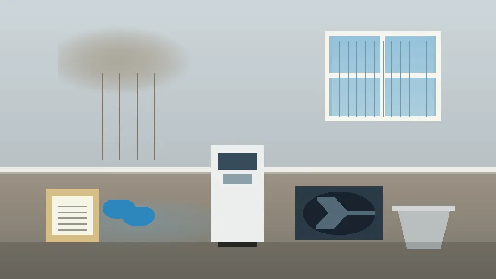 Hurricane water damage drying equipment used to prevent mold after a hurricane in Pinellas County