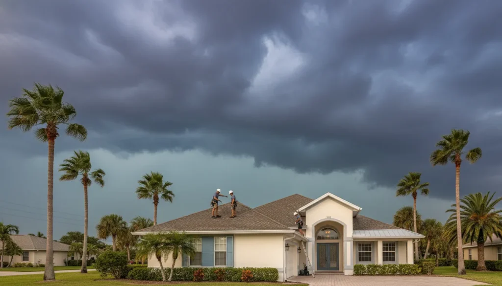 Florida roof inspection before storm season